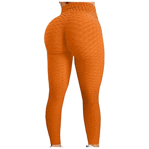 Hanraz Damen Blickdicht Laufhose Booty Leggings für Sport & Alltag Leggings Hohe Tailln Für Damen Yoga Leggings Blickdicht Fitnesshose Alltag von Hanraz