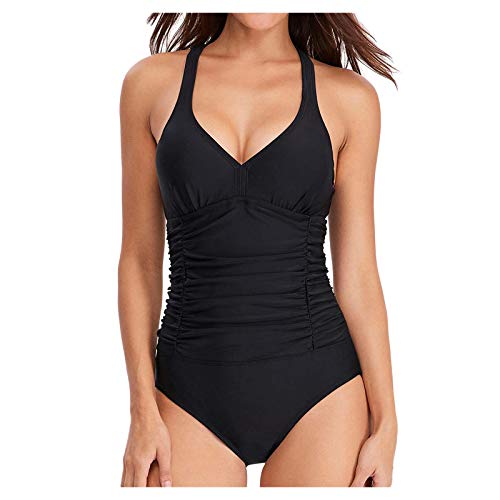 Hanraz Einteilige Bademode Swimsuit Badeanzug Damen bauchweg Sculpting Shapewear Tanga Schwimmkostüm für Frauen von Hanraz