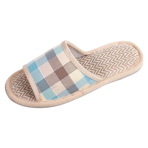 Hanraz Hausschuhe Damen Sommer, Hausschuhe Damen Sommer Leinen Slip on Outdoor Sommerschuhe Damenhausschuhe Atmungsaktiv Wolkenschuhe Strandschuhe Bequem Fussbett Unisex Größe Filzhausschuhe Hanraz Hausschuhe Damen Sommer, Hausschuhe Damen Sommer Leinen Slip on Outdoor Sommerschuhe Damenhausschuhe Atmungsaktiv Wolkenschuhe Strandschuhe Bequem Fussbett Unisex Größe Filzhausschuhe von Hanraz