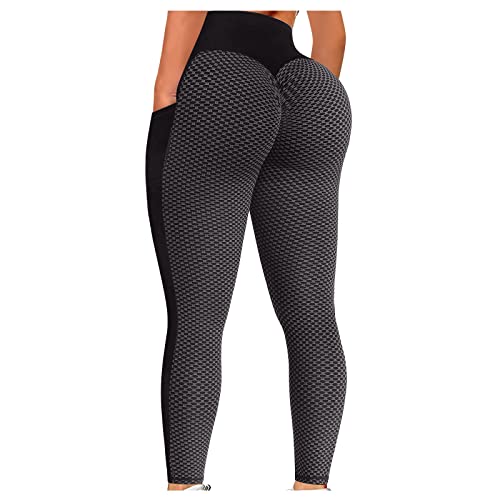 Hanraz High Waist Sport Leggings High Waist Blickdicht Sport Leggings Yogahose Radfahren Fitness Mit Duft von Hanraz