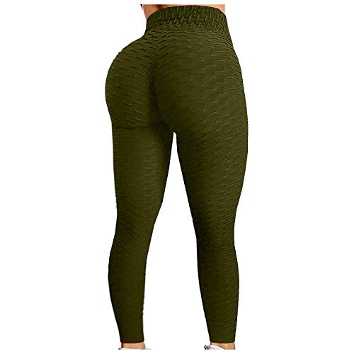 Hanraz Tights für zum Laufen Leggings Für Damen High Waist Seamless Po Push Up Booty Leggings von Hanraz