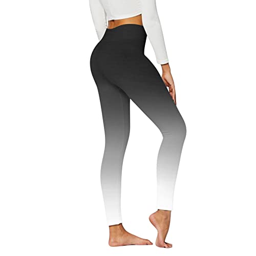 Hanraz Tights für zum Laufen Yogahose Leggins Blickdicht Schwarz Booty Leggings für Sport & Alltag Bauchweg Leggins Push Up Boot von Hanraz