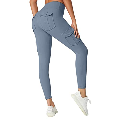 Leggings mit Handytasche Übung Fitness Laufen hohe Taille Booty Leggings für Sport & Alltag Sportleggings für heiße Tage von Hanraz