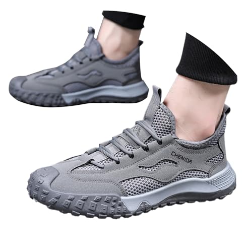 Wanderschuhe Damen Atmungsaktiv Komfort Laufschuhe Mesh Turnschuhe Trekkingschuhe Breite Füße Leichte Winterschuhe Hallenschuhe Trekking Outdoor Hiking Gr.39-44, trekkingschuhe herren breiter fuß von Hanraz