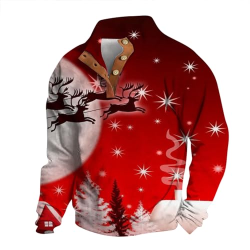 Weihnachtspullover Herren Lustig, Weihnachtsoutfit Ugly Sweater Christmas Hässlicher Weihnachtspullover Familie Set Ugly Christmas Sweater Herren Weihnachten Pullover Damen von Hanraz
