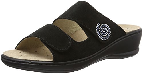 Hans Herrmann Collection Damen HHC Clogs, Schwarz (Nero), 38 EU von Hans Herrmann Collection