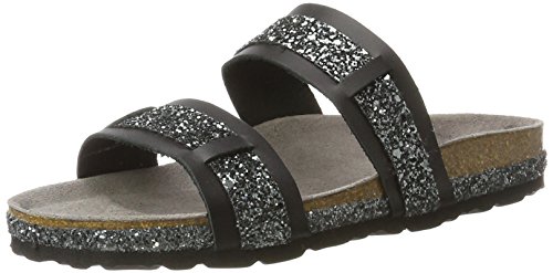 Hans Herrmann Collection Damen HHC Pantoletten, Schwarz (Nero) von Hans Herrmann Collection