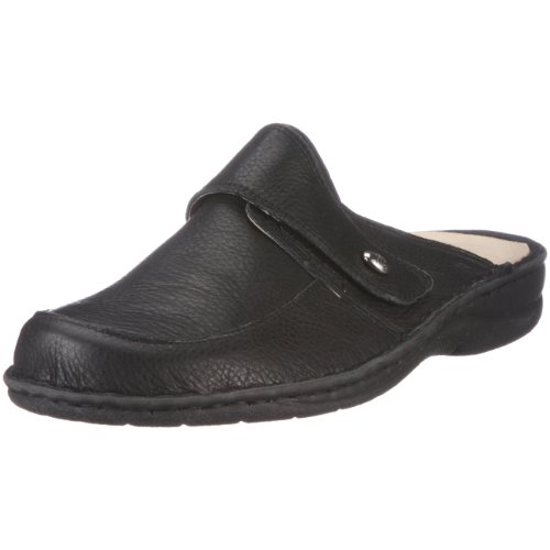 Hans Herrmann Collection Herren Napoli Clogs, Schwarz/Nero Stain, 46 von Hans Herrmann Collection