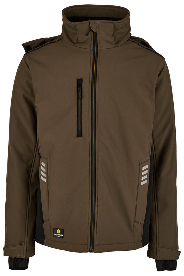 Hans Schäfer Workwear Winterjacke Winter Arbeitsjacke Wintersoftshelljacke powered by Ralf Moeller von Hans Schäfer Workwear