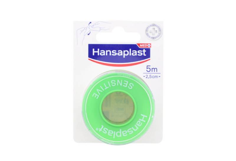 Hansaplast Fixierpflaster Hansaplast Fixierpflaster Sensitive 5m x 2,5cm Hypoallergen hautfreund von Hansaplast