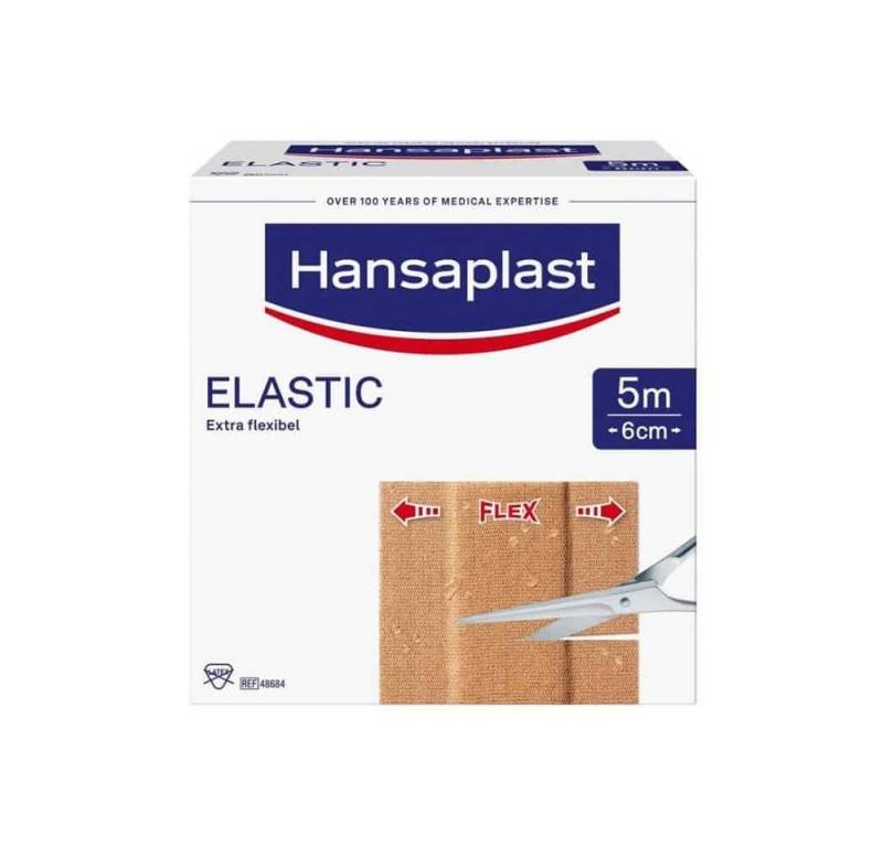 Beiersdorf AG Wundpflaster Hansaplast Elastic, 5 m x 6 cm - B013GBR4EY, Packung Beiersdorf AG Wundpflaster Hansaplast Elastic, 5 m x 6 cm - B013GBR4EY, Packung von Beiersdorf AG