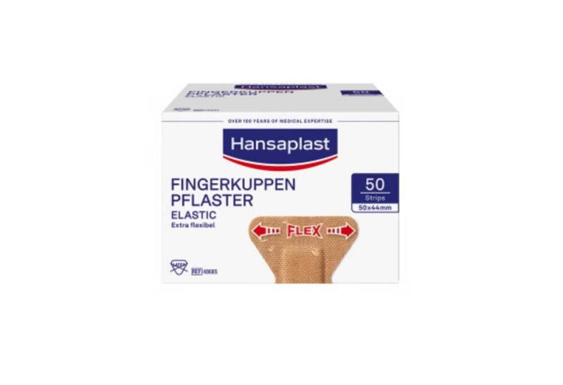 Hansaplast Wundpflaster Hansaplast Elastic BDF (Spar Set, 50 St., Zuverlässig klebend), Besonders flexibel von Hansaplast