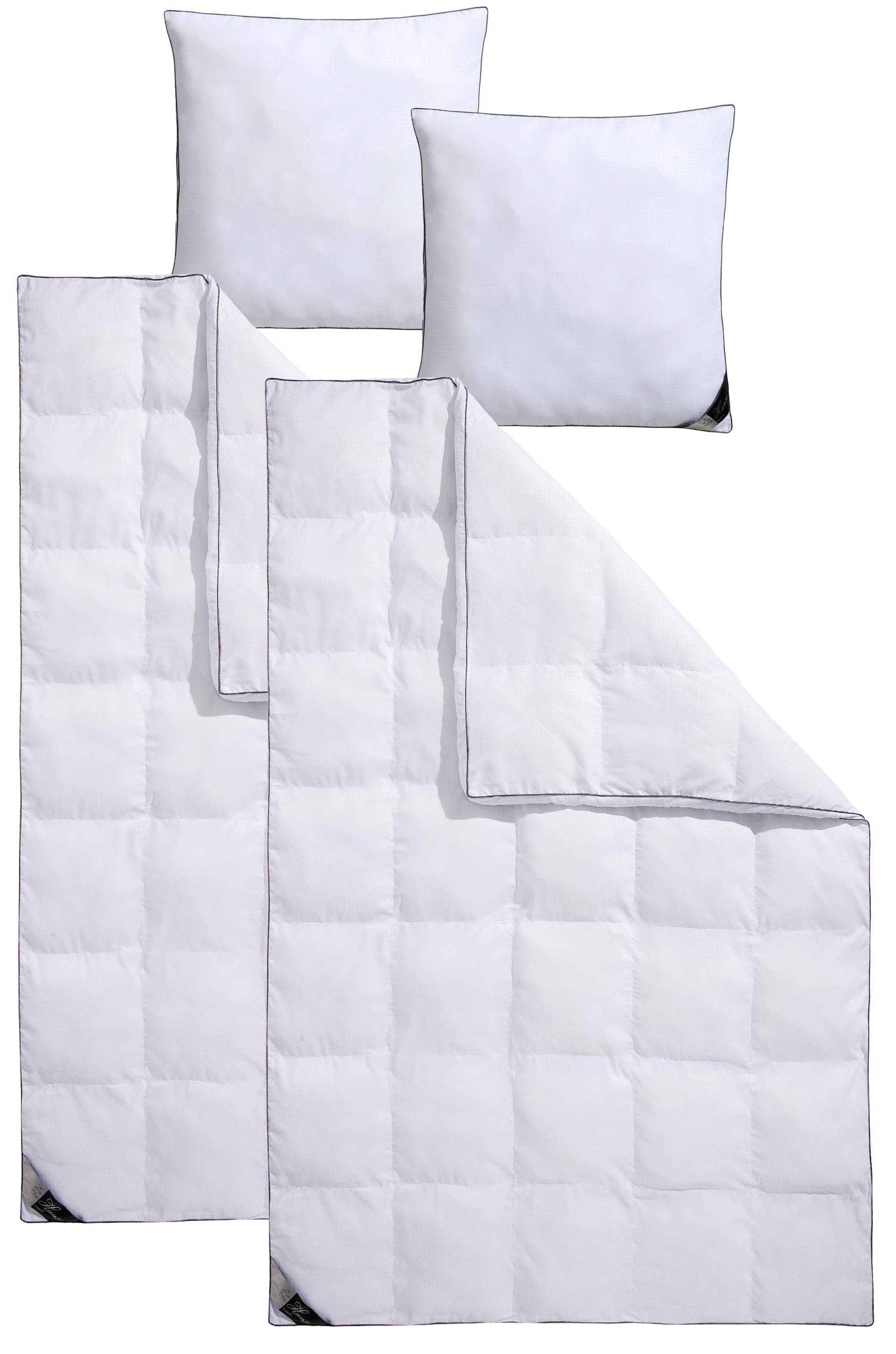 Hanse by RIBECO Kunstfaserbettdecke + Kopfkissen "Max" Unschlagbares Preisleistungsverhältnis von Hanse By Ribeco