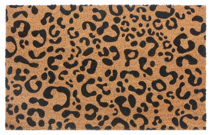 HANSE Home Fußmatte "Mix Mats Kokos Leopard Look, Türmatte" rechteckig 15 mm Höhe Kokos, Schmutzfangmatte, Outdoor, Rutschfest, Innen, Kokosmatte, Flur HANSE Home Fußmatte "Mix Mats Kokos Leopard Look, Türmatte" rechteckig 15 mm Höhe Kokos, Schmutzfangmatte, Outdoor, Rutschfest, Innen, Kokosmatte, Flur von Hanse Home