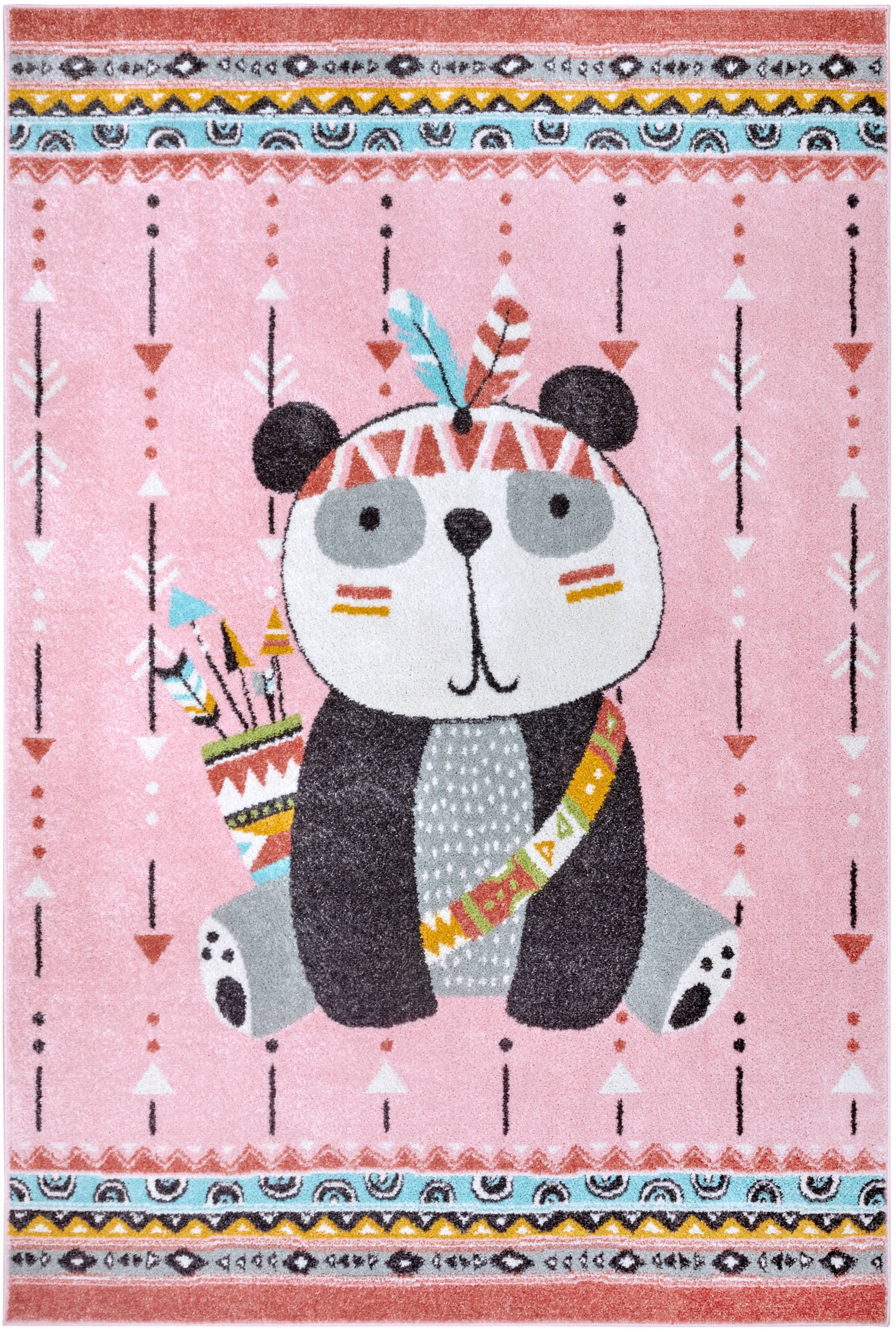 HANSE Home Kinderteppich "Adventures Panda", rechteckig von Hanse Home