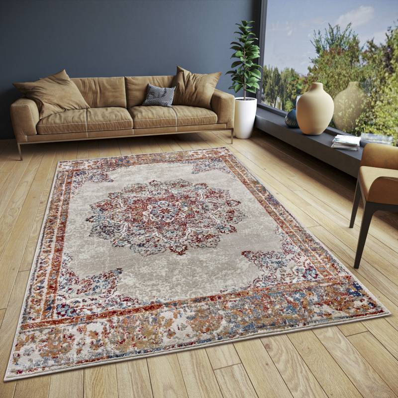 HANSE Home Teppich "Maderno" rechteckig 8 mm Höhe Läufer, Orientalisch, Kurzflor, Wohnzimmer, Schlafzimmer, Esszimmer von Hanse Home