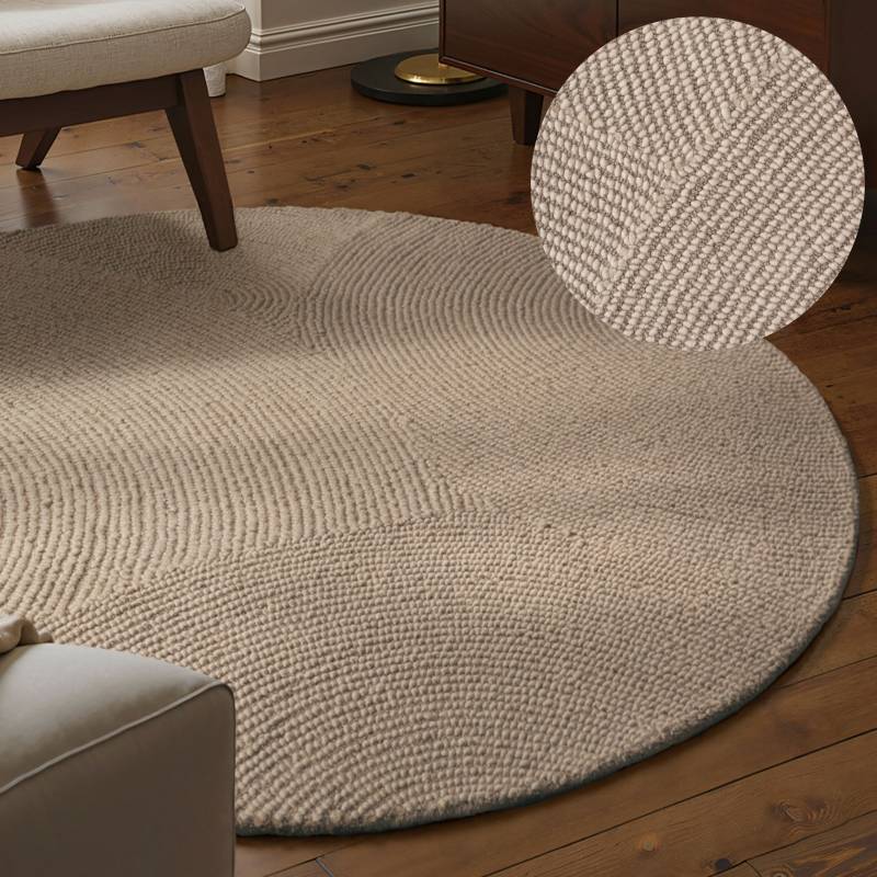 HANSE Home Wollteppich "Eleni" rechteckig 18 mm Höhe Handgetuftet, Wolle, Natur, Wohnzimmer, Schlafzimmer, Skandi, Hygge von Hanse Home