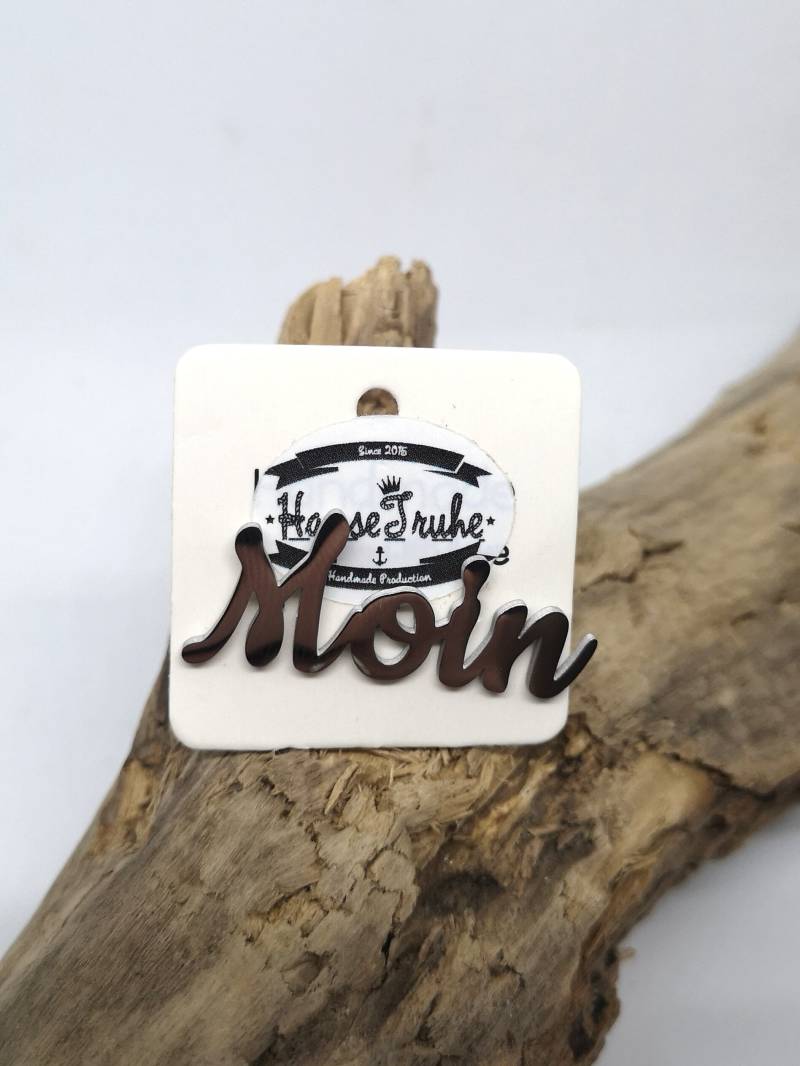 Moin Edelstahl Pin von HanseTruhe