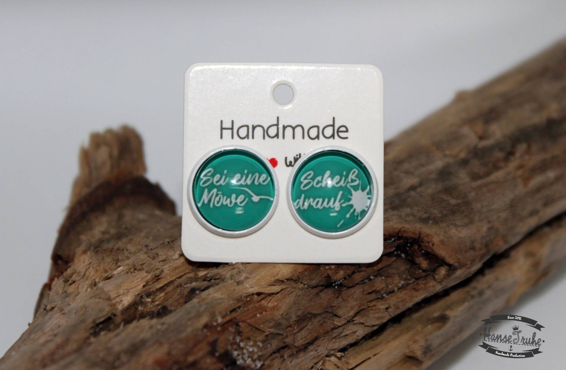 Ohrstecker Sei Eine Möwe -3 Varianten - -Artikelnummer Osp13 von HanseTruhe