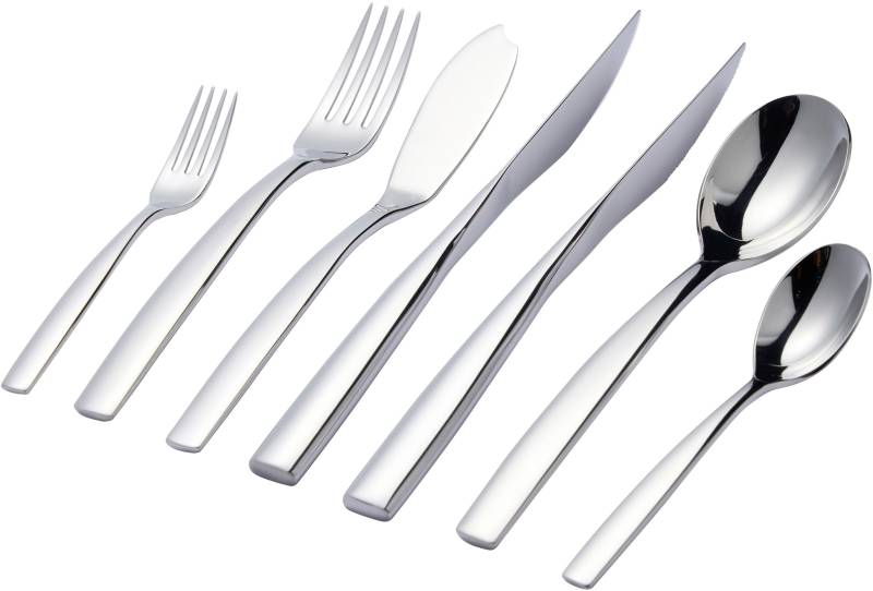 Hanseatic Besteck-Set "EXCLUSIVE" stehendes Design von Ess- und Steakmessern von Hanseatic