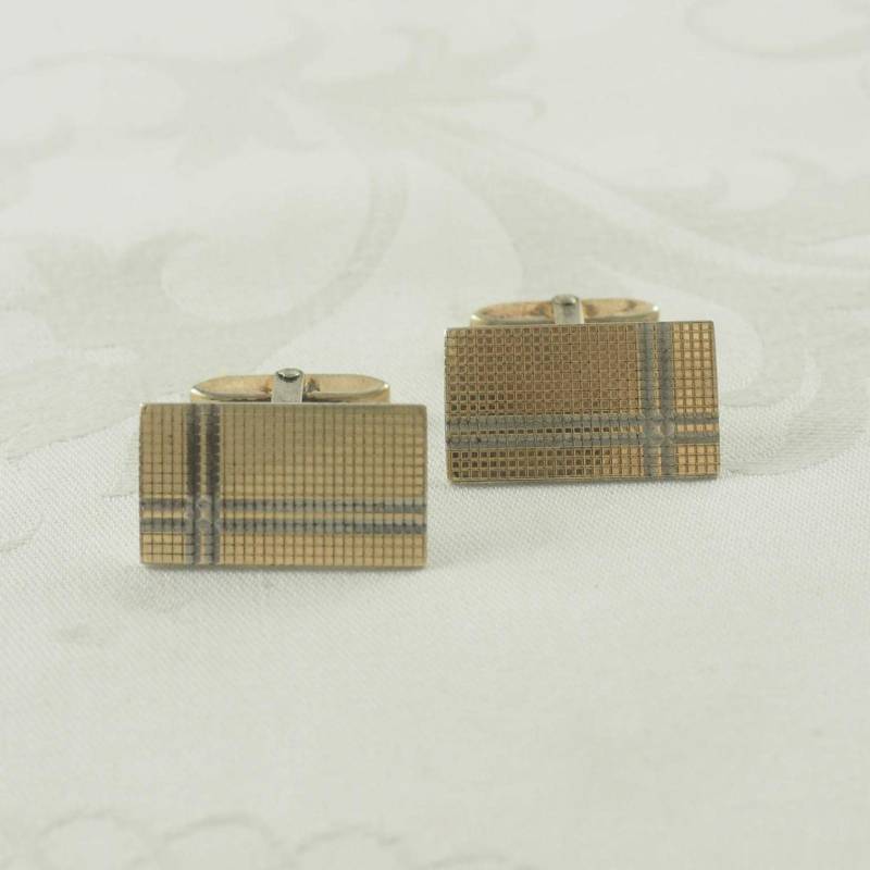 Vintage 835 Silber - Manschettenknöpfe Scandinavian Modernist Design, 1970Er Jahre von HanseaticJewels