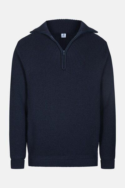 Troyer Hanseheld Merino GOTS Organic kbT Strickpullover Wolle von Hanseheld