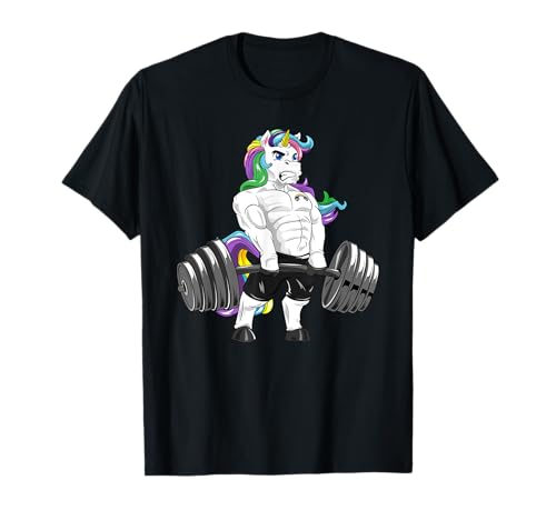 Einhorn Kreuzheben Workout Bodybuilder T-Shirt für Männer T-Shirt Einhorn Kreuzheben Workout Bodybuilder T-Shirt für Männer T-Shirt von Hanteltraining & Powerlifting Geschenk Shirts