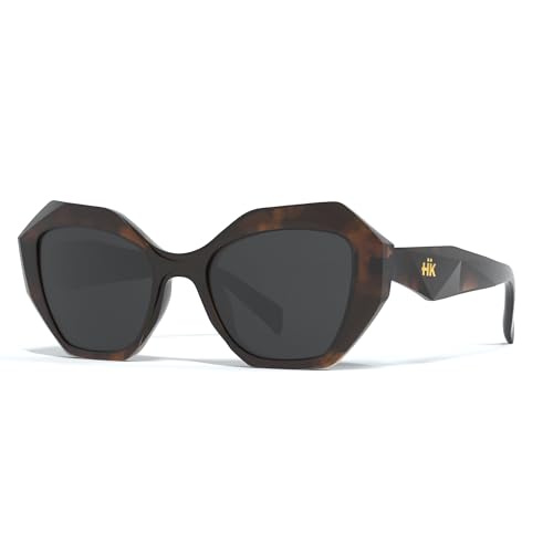 Hanukeii Unisex Moorea Sonnenbrille, braun, One Size von Hanukeii