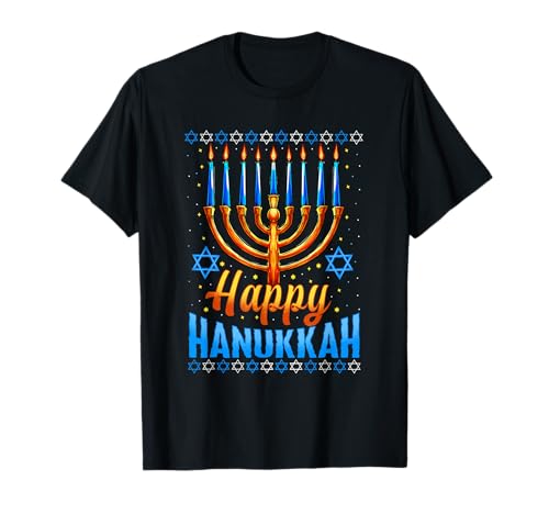 Hanukkah Chanukah jüdisches lustiges Geschenk für Damen und Herren T-Shirt Hanukkah Chanukah jüdisches lustiges Geschenk für Damen und Herren T-Shirt von Hanukkah Jewish Apparel & Gifts