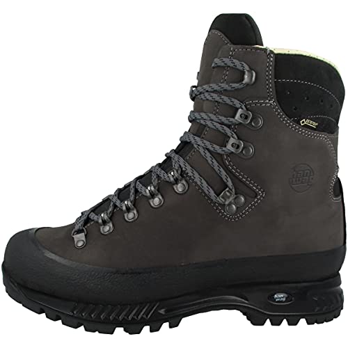 Hanwag Alaska GTX Wanderschuhe für Herren mit hohem Schaft, Asphaltgrau 2303 64, 48 EU von Hanwag