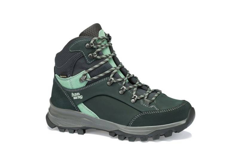 Hanwag Alta Bunion II Lady GTX Asphalt/Mint Trekkingschuh von Hanwag