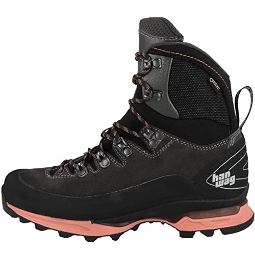 Hanwag Alverstone II GTX Women Größe UK 8,5 asphalt/orink von Hanwag