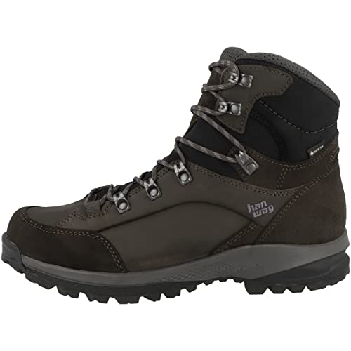 Hanwag M Banks Sf Extra GTX Braun-Grau - Gore-Tex Wasserdichter bequemer Herren Gore-Tex Trekkingschuh, Größe EU 44 - von Hanwag