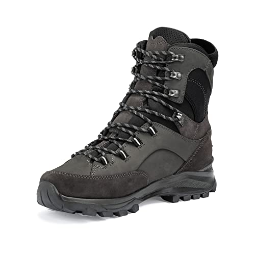 Hanwag M Banks Snow GTX Grau-Schwarz - Gore-Tex Komfortabler wasserdichter Herren Gore-Tex Wanderstiefel, Größe EU 48 von Hanwag