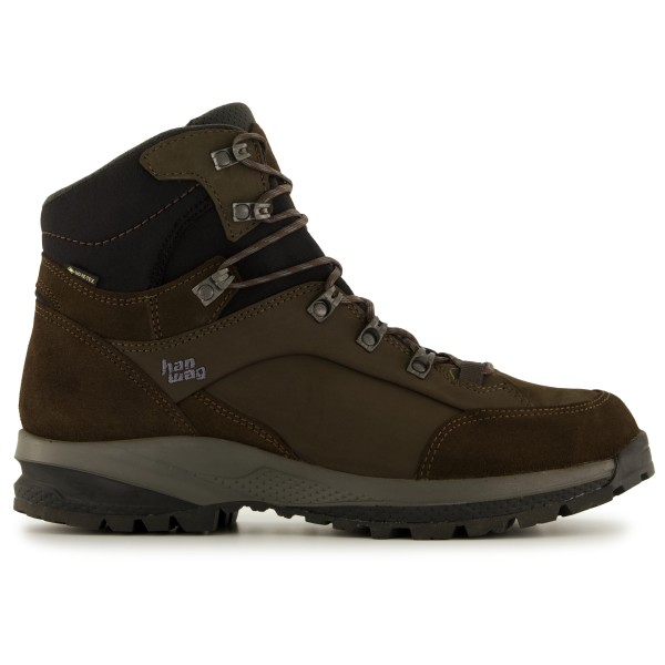 Hanwag - Banks StraightFit Extra GTX - Wanderschuhe Gr 10 schwarz von Hanwag