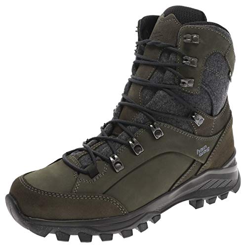 Hanwag M Banks Winter Gtx Grau - Gore-Tex Vielseitiger bequemer Herren Winterwanderschuh, Größe EU 44.5 - Farbe Sepia von Hanwag