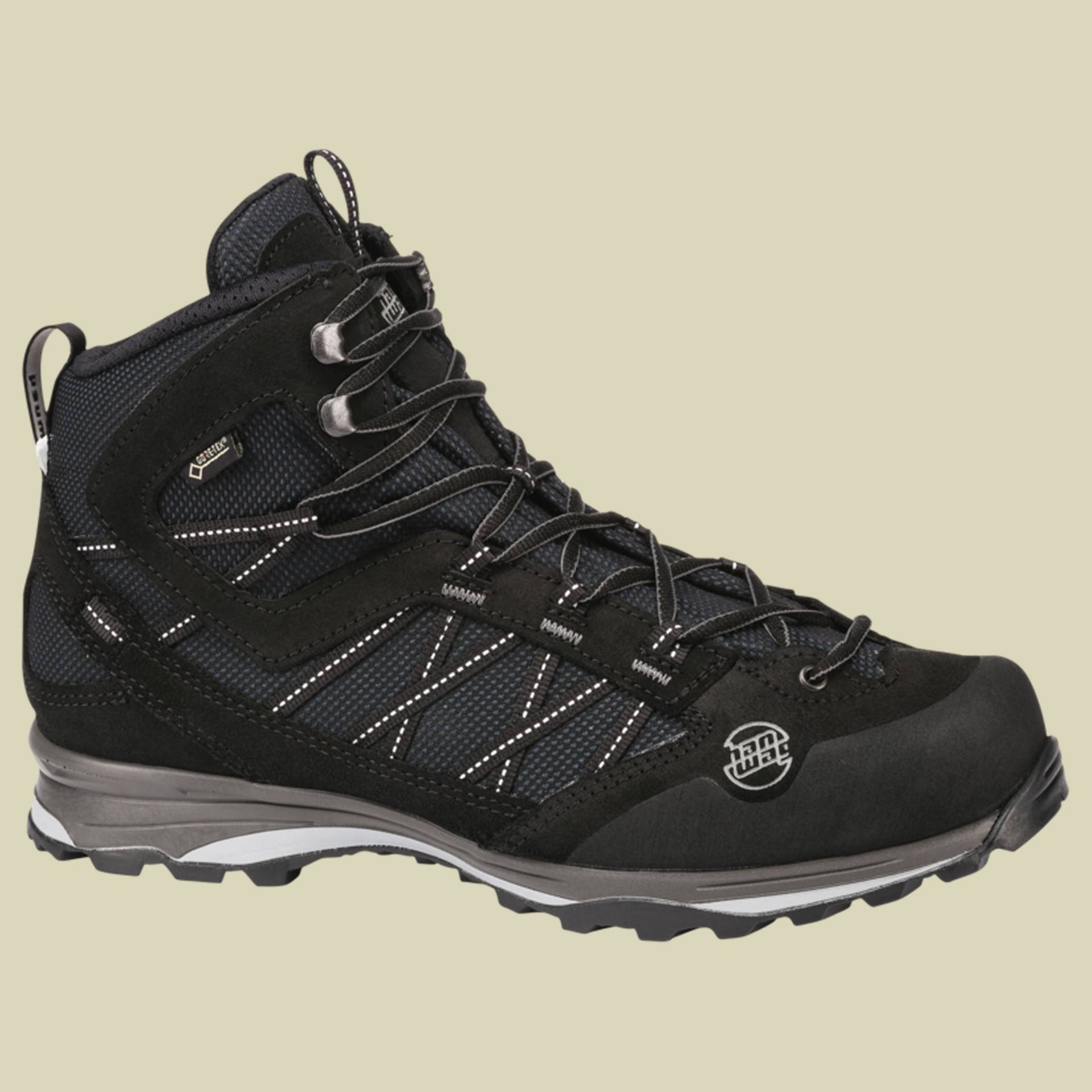 Belorado II Mid Bunion GTX Men Größe UK 8,5 Farbe black/black von Hanwag