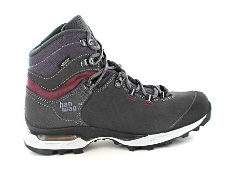 Hanwag Damen Tatra Light Lady GTX Trekking-& Wanderstiefel, Schwarz (Asphalt/Dark Garnet 064356) von Hanwag