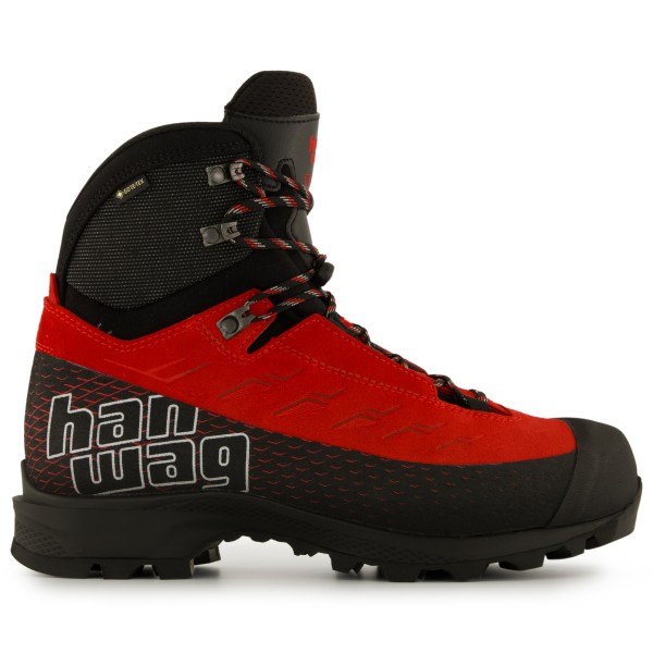 Hanwag - Ferrata Tour GTX - Bergschuhe Gr 41,5 rot/grau von Hanwag