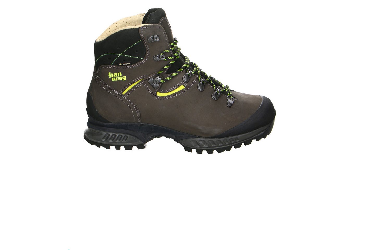 Hanwag Hanwag Tatra Ii Gtx Nubuk Leichtwanderschuhe hoher Schnitt Herren grau Wanderstiefel von Hanwag