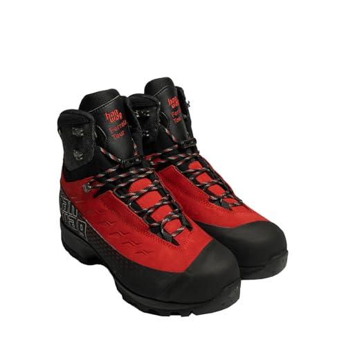 Hanwag Herren Bergstiefel Ferrata Tour GTX Rot Schwarz 48 EU von Hanwag