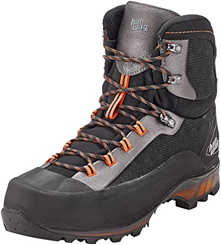 Hanwag M Ferrata Ii Gtx Schwarz - Gore-Tex Wasserfester atmungsaktiver Herren GoreTex Bergstiefel, Größe EU 42 - Farb von Hanwag