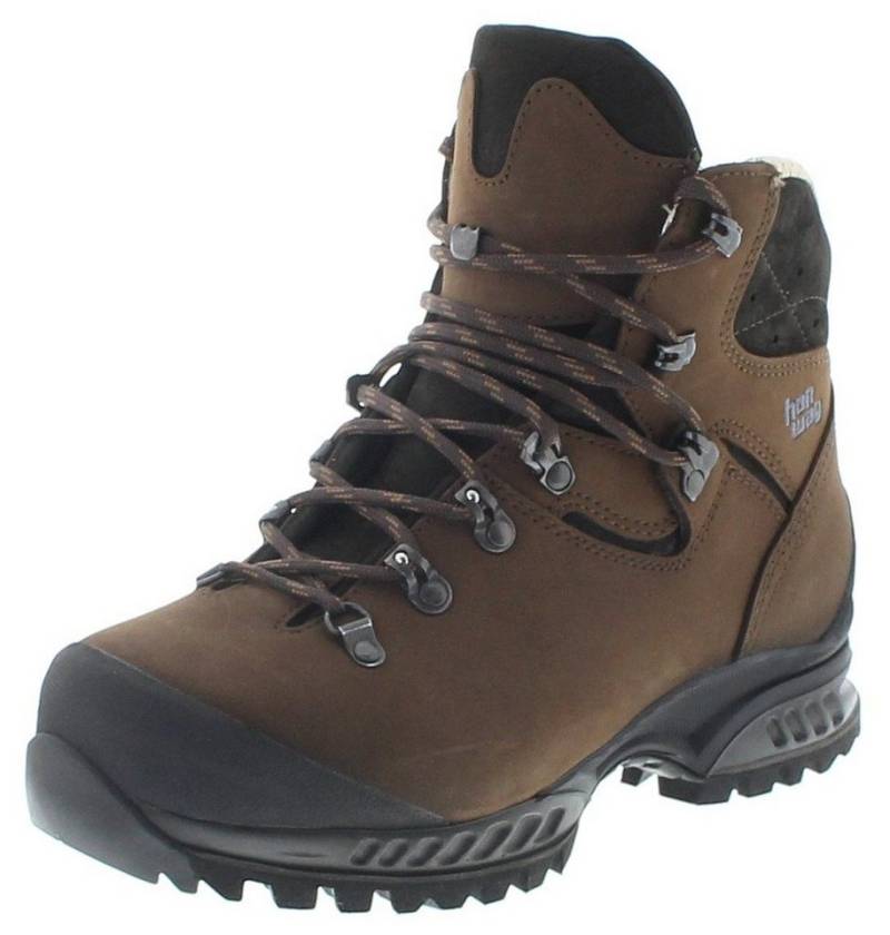 Hanwag Herren Trekking Schuhe Tatra II Wide Erde Brown Herren Trekkingschuhe Braun Outdoorschuh von Hanwag