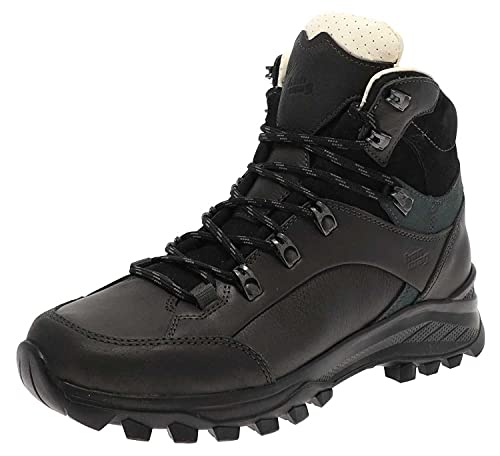 Hanwag Herren Trekkingstiefel Bangri Yakleder Wanderstiefel Grau 47 EU von Hanwag