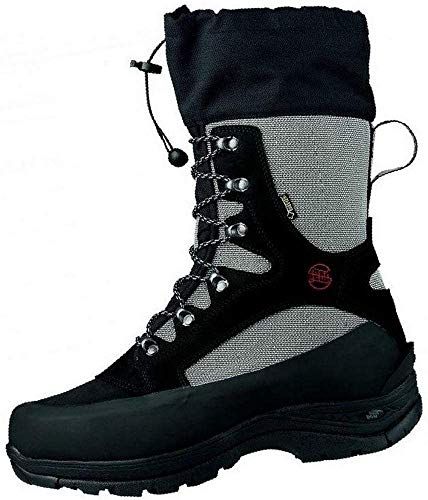 Hanwag M Abisko GTX Schwarz - Gore-Tex Robuster wasserdichter Herren Gore-Tex Winterstiefel, Größe EU 44.5 - Farbe Sc von Hanwag