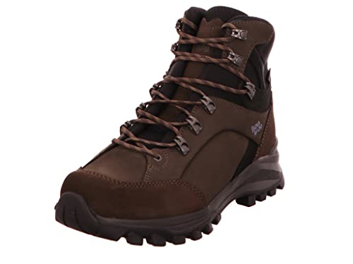 Hanwag M Alta Bunion Ii GTX Braun-Schwarz, Herren Gore-Tex Wanderschuh, Größe EU 42.5 - Farbe Mocca - Black von Hanwag