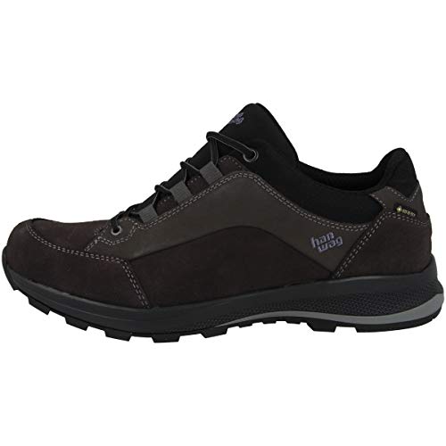 Hanwag M Banks Low GTX Schwarz - Gore-Tex Niedriger wasserdichter Herren Gore-Tex Wanderschuh, Größe EU 48.5 - Farbe von Hanwag