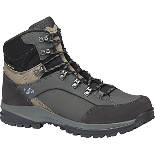 Hanwag M Banks Sf Extra GTX Braun-Grau - Gore-Tex Wasserdichter bequemer Herren Gore-Tex Trekkingschuh, Größe EU 40.5 von Hanwag