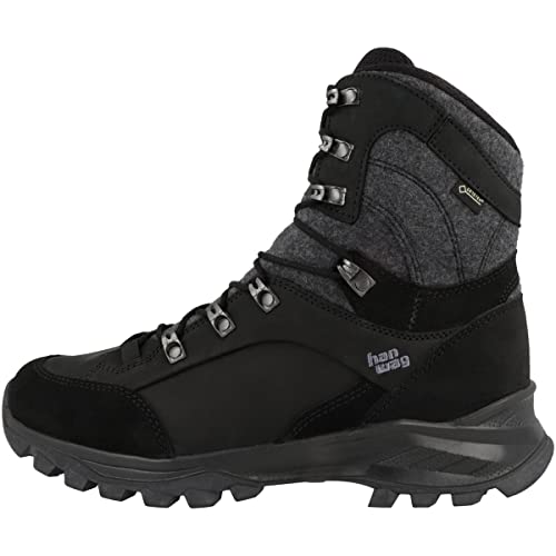 Hanwag M Banks Winter GTX Grau-Schwarz - Gore-Tex Vielseitiger bequemer Herren Winterwanderschuh, Größe EU 46 - Farbe von Hanwag