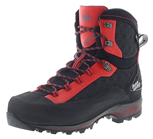 Hanwag M Ferrata II GTX Rot, Gore-Tex Bergschuh, Größe EU 41.5 - Farbe Black - Red von Hanwag